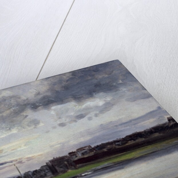 The Elbe and the New Town, Dresden, in the Evening Light, 1837 by Johan Christian Dahl