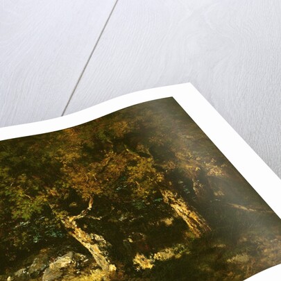 Woodland Thicket by Narcisse Virgile Diaz de la Pena