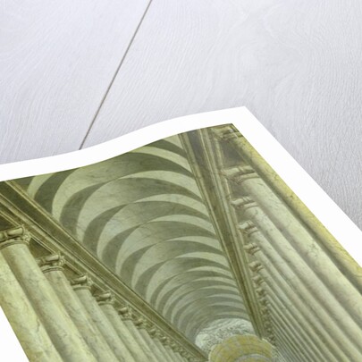 Renaissance Indoor Staircase, 1667 by Wilhelm van Ehrenberg