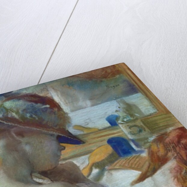 In Front of the Mirror, 1889 by Edgar Degas