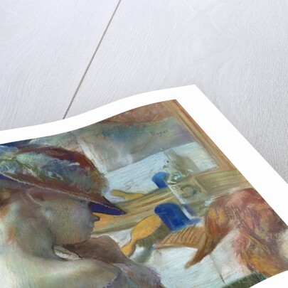 In Front of the Mirror, 1889 by Edgar Degas