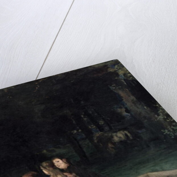 The Villa Borghese, 1870-71 by Hans von Marees