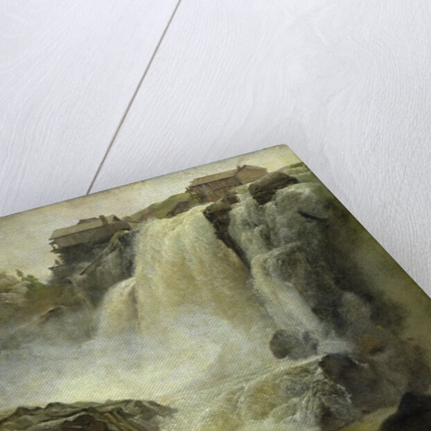 Haugfoss in Norway, 1827 by Christian Ernst Bernhard Morgenstern