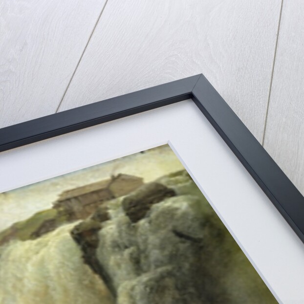 Haugfoss in Norway, 1827 by Christian Ernst Bernhard Morgenstern