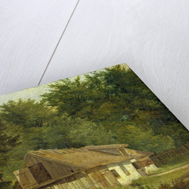 A House in the Frederiksdal Forest near Copenhagen, 1828 by Christian Ernst Bernhard Morgenstern