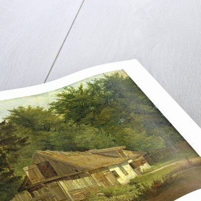 A House in the Frederiksdal Forest near Copenhagen, 1828 by Christian Ernst Bernhard Morgenstern