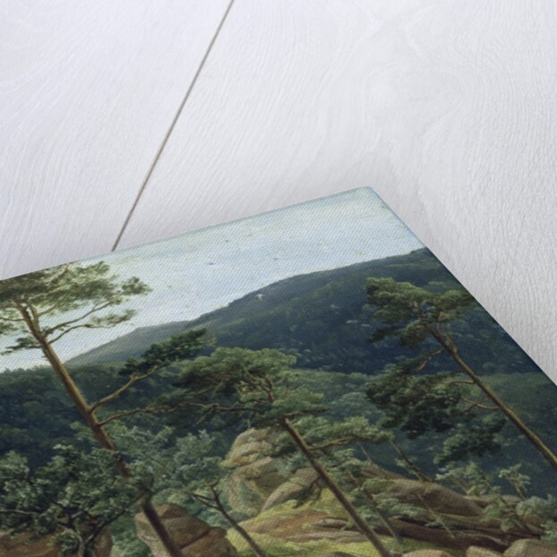 View of Mount Brocken, 1829 by Christian Ernst Bernhard Morgenstern