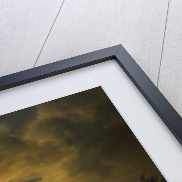 Helgoland in Moonlight, 1851 by Christian Ernst Bernhard Morgenstern