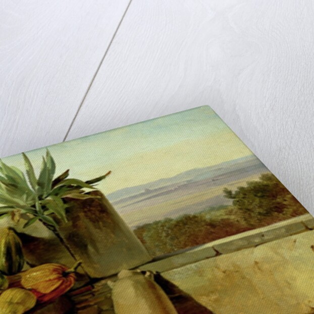 Roman Balcony, 1834 by Friedrich Nerly