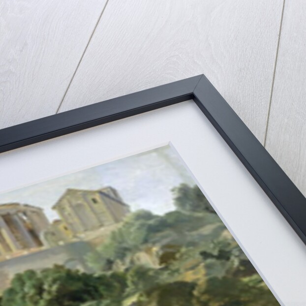 The Temple of Vesta and the Sibyls at Tivoli, 1834 by Friedrich Nerly