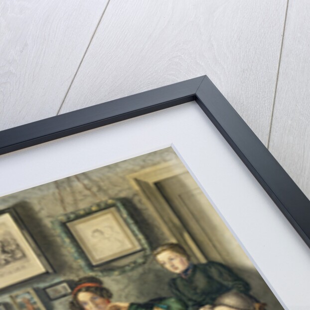 Pastor Johann Wilhelm Rautenberg and his Family, 1833 by Carl Julius Milde