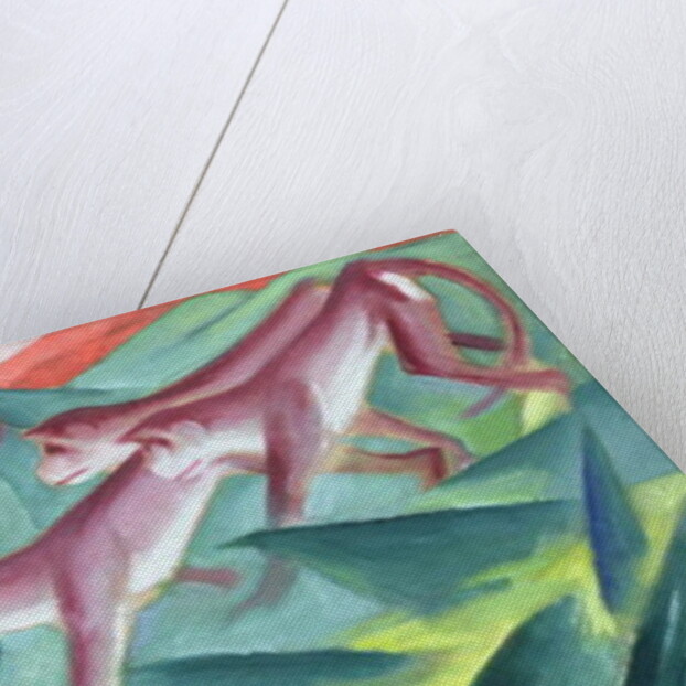 Monkey Frieze, 1911 by Franz Marc