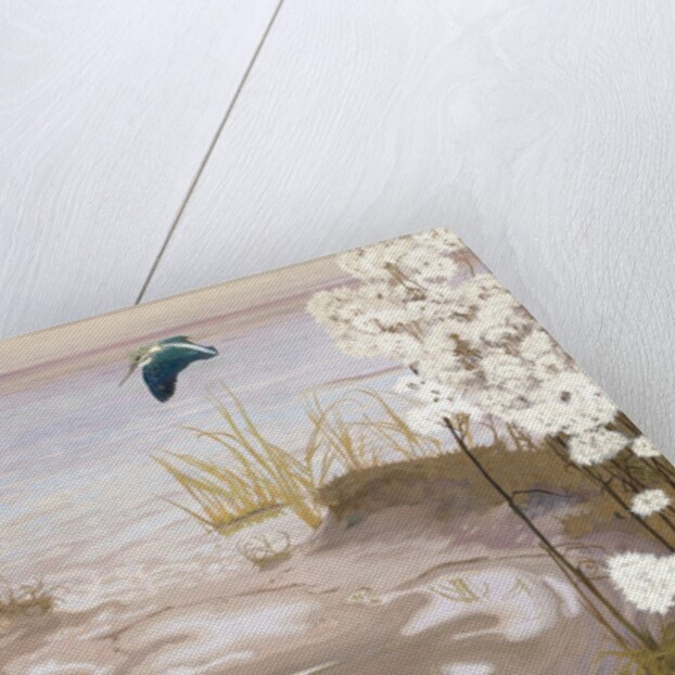 Bird on the Mud Flats of the Elbe, 1910 by Friedrich Lissmann