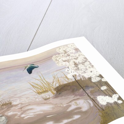 Bird on the Mud Flats of the Elbe, 1910 by Friedrich Lissmann