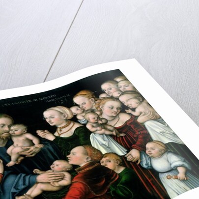 Suffer the Little Children to Come Unto Me, 1538 by Lucas the Elder Cranach