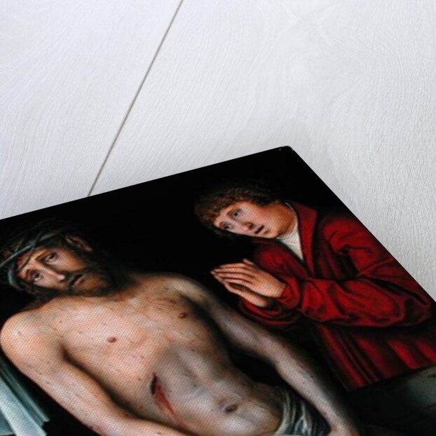 Christ as the Man of Sorrows with the Virgin and St. John by Lucas the Elder Cranach