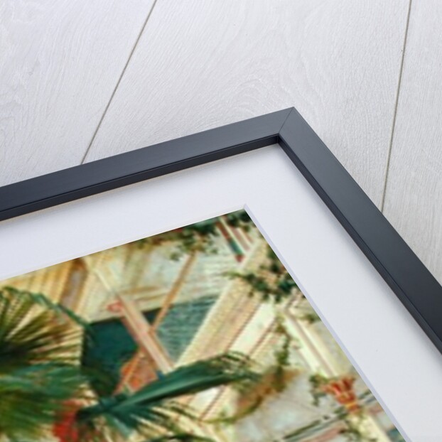 Interior of the Palm House at Potsdam, 1833 by Karl Blechen