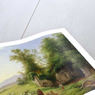 The Grove of Egeria by Franz Ludwig Catel