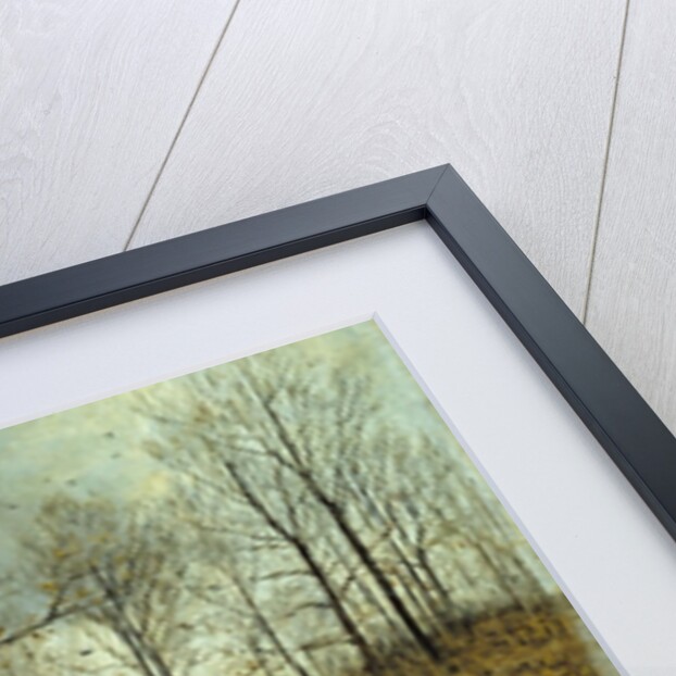 Last Snow at Weimar, 1889 by Karl Buchholz