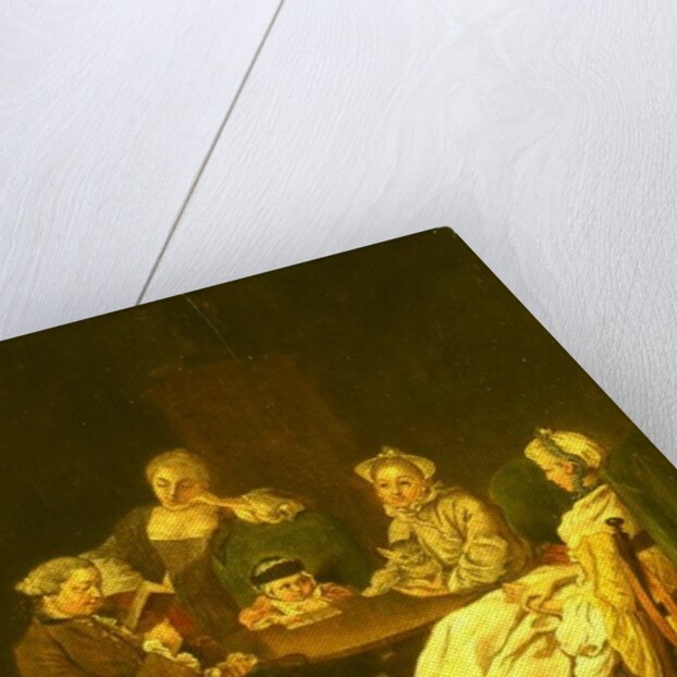 Society at the Table by Daniel Nikolaus Chodowiecki