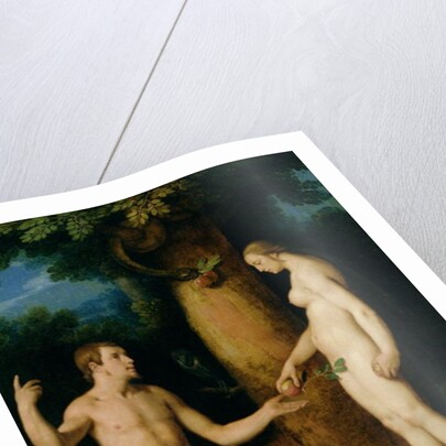 Adam and Eve, 1622 by Cornelis Cornelisz. van Haarlem