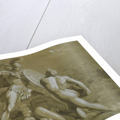 Fight of Achilles with the River Scamander by Philipp Otto Runge