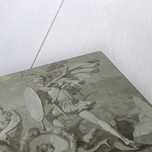 Fight of Achilles with the River Scamander by Philipp Otto Runge