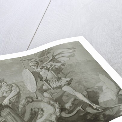 Fight of Achilles with the River Scamander by Philipp Otto Runge