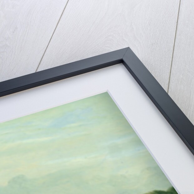 The River Alster at Poppenbuttel in the Morning, 1883 by Johann Herman Carmiencke