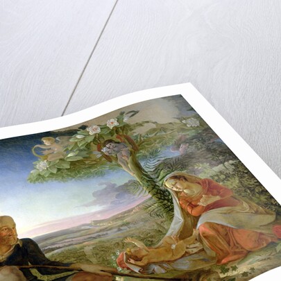 Rest on the Flight into Egypt, 1805-6 by Philipp Otto Runge