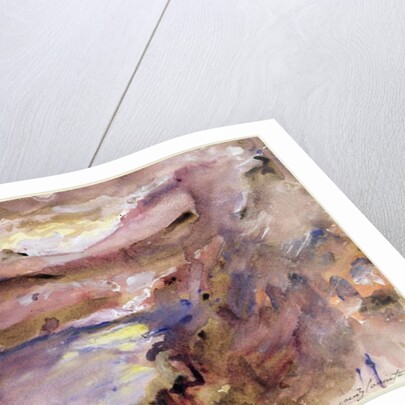 View of Walchen Lake, 1919 by Lovis Corinth