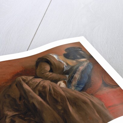 Emilie, the Artist's Sister, Asleep, c.1848 by Adolph Friedrich Erdmann von Menzel