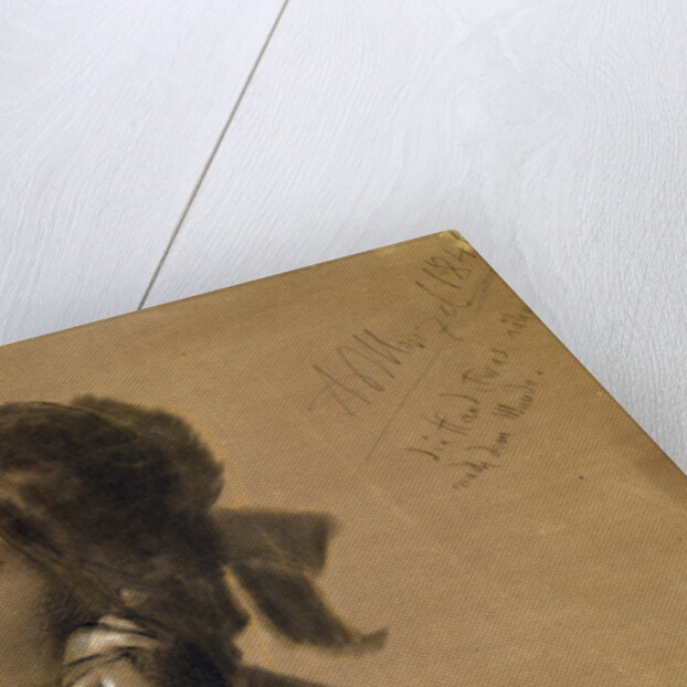 Study for a portrait of Mrs Von Maercker, 1846 by Adolph Friedrich Erdmann von Menzel