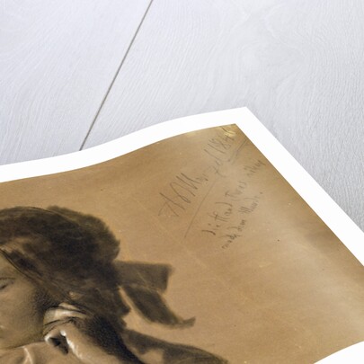 Study for a portrait of Mrs Von Maercker, 1846 by Adolph Friedrich Erdmann von Menzel