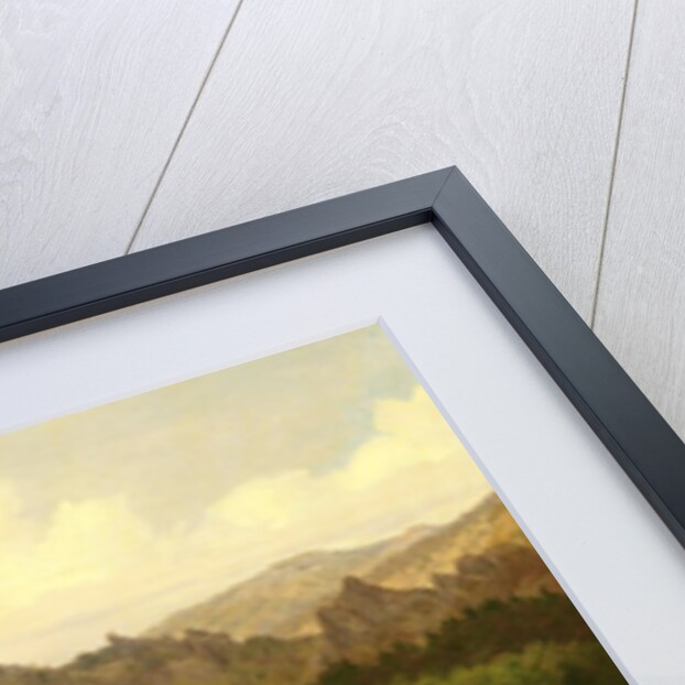 Castle in the Mountains, 1835 by Carl Dahl