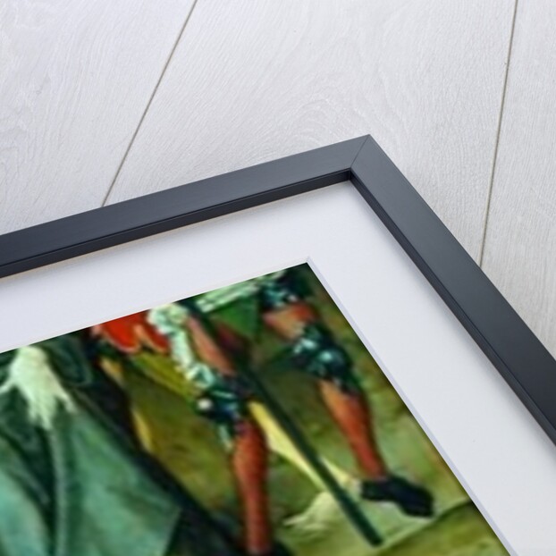 The Arrest of Christ and Christ in the Garden of Gethsemane, panel from an altarpiece depicting scenes of the Passion and Saints, 1490 by Master of the Luneburg Footwashers