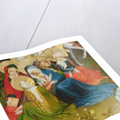 Group of Women at the Crucifixion, panel from the St. Thomas Altar from St. John's Church, Hamburg, begun in 1424 by Francke Master