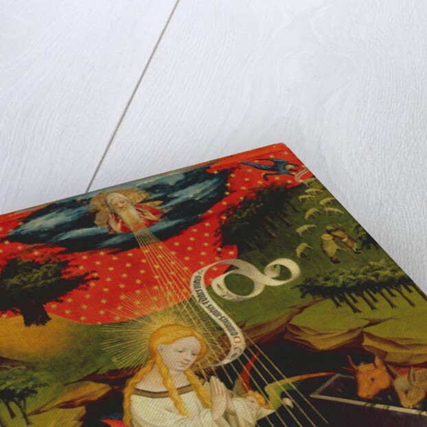 The Nativity, panel from the St. Thomas Altar from St. John's Church, Hamburg, begun in 1424 by Francke Master