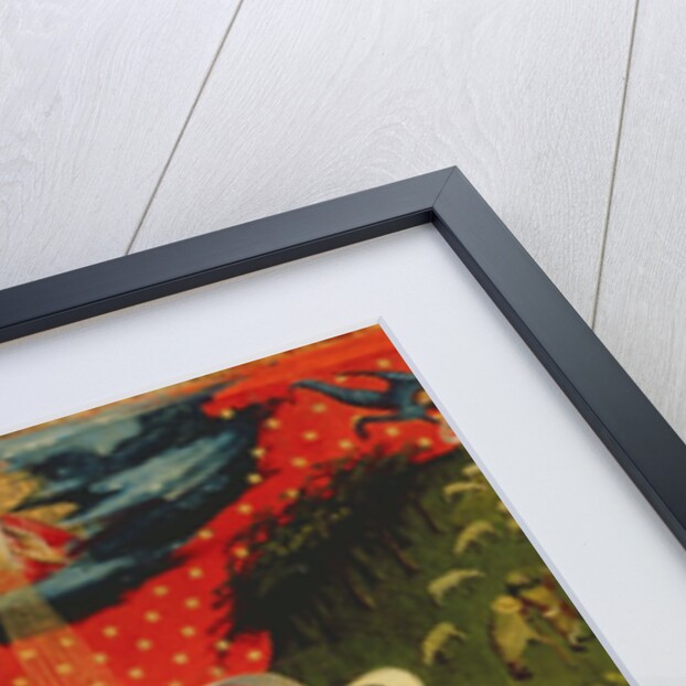 The Nativity, panel from the St. Thomas Altar from St. John's Church, Hamburg, begun in 1424 by Francke Master