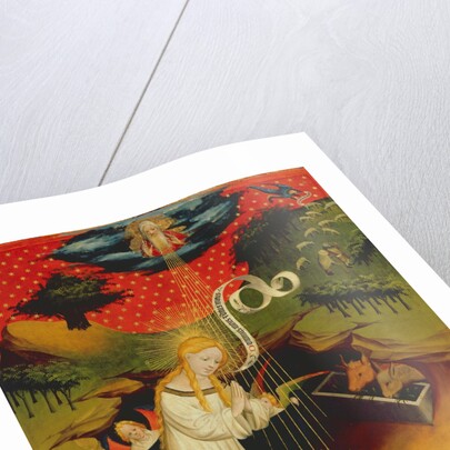 The Nativity, panel from the St. Thomas Altar from St. John's Church, Hamburg, begun in 1424 by Francke Master