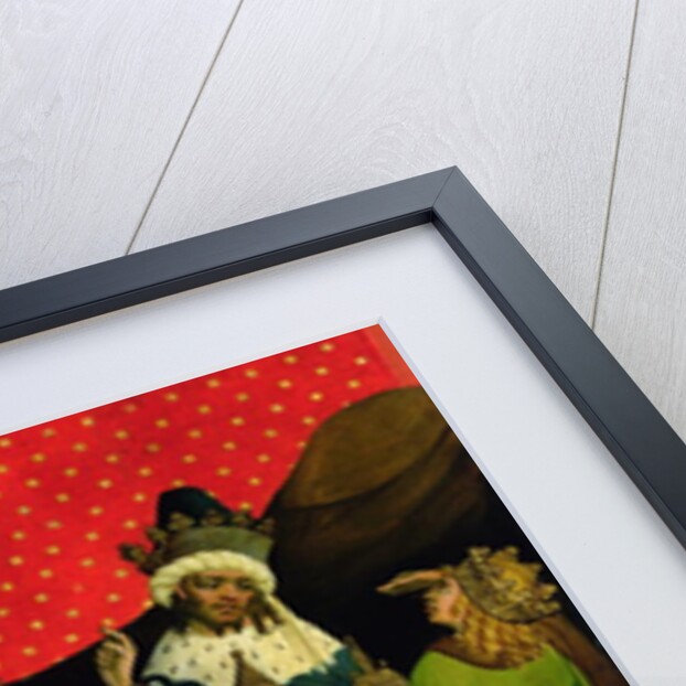 The Adoration of the Magi, panel from the St. Thomas Altar from St. John's Church, Hamburg, begun 1424 by Francke Master