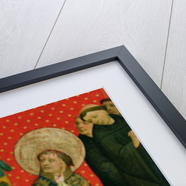 The Martyrdom of St. Thomas of Canterbury, panel from the St. Thomas Altar from St. John's Church, Hamburg, begun in 1424 by Francke Master