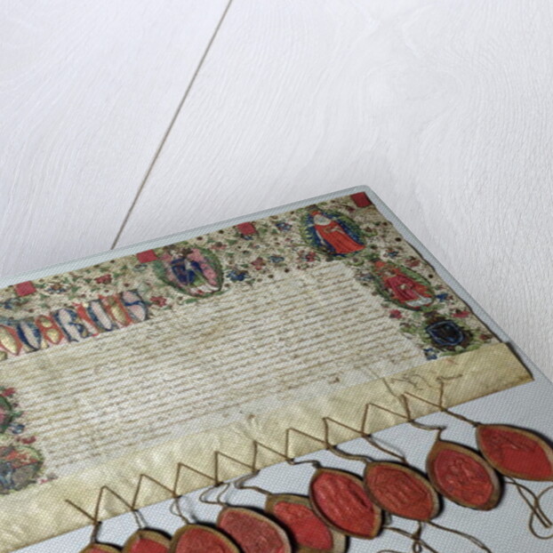 Letter of Indulgence to the Church of St. Nicolas, 22nd June 1484 by Anonymous