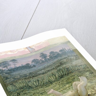 A section from the second version of 'The Morning', 1809 by Philipp Otto Runge