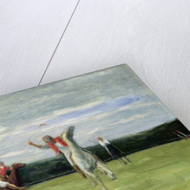 Polo player in Jenischpark, Hamburg, 1903 by Max Liebermann