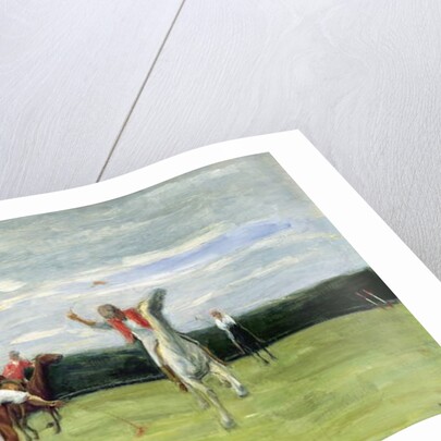 Polo player in Jenischpark, Hamburg, 1903 by Max Liebermann