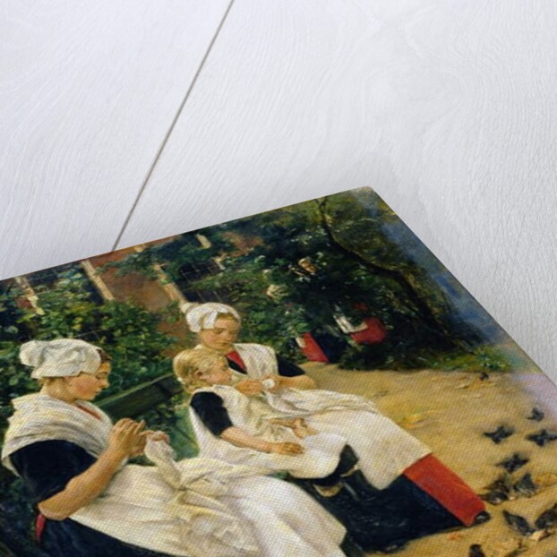 Amsterdam Orphans in the Garden, 1885 by Max Liebermann