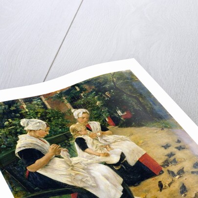 Amsterdam Orphans in the Garden, 1885 by Max Liebermann