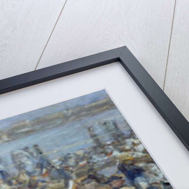 Evening at the Uhlenhorster Fahrhaus, 1910 by Max Liebermann