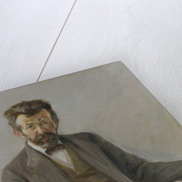 The Poet Richard Dehmel, 1909 by Max Liebermann